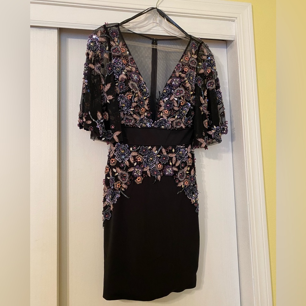 Rachel Allan black dress size 2